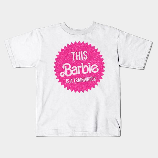 This Barbie is meme | Barbie Movie Poster 2023 | Barbie and Ken | Margot Robbie and Ryan Gosling Kids T-Shirt by maria-smile